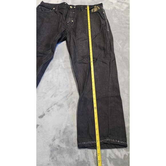 COOGI Australia Men's Black 46X38 Black Embroidered Jeans - Picture 10 of 13